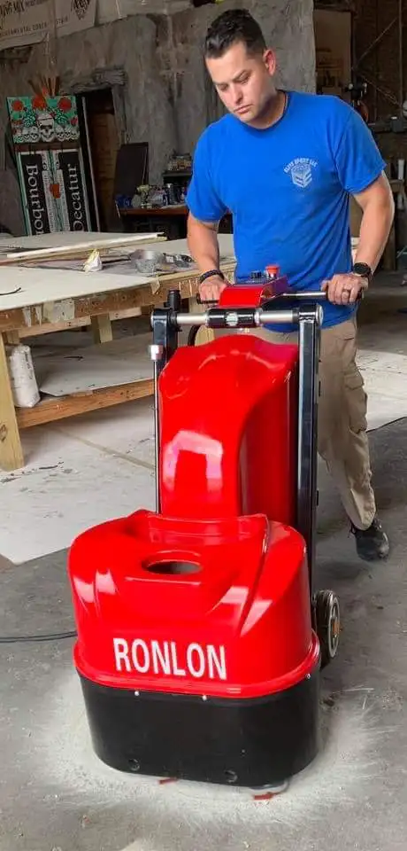 6 Heads Concrete Grinding Machine Floor Grinders Sanding Machine