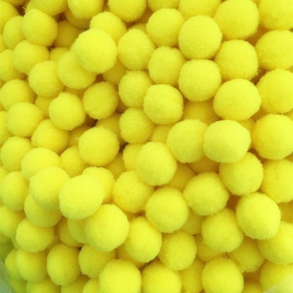 

100 шт., внутренние бусины для ароматерапии, ватные шарики, красочные помпоны, смешанные поделки, проекты «сделай сам», детские мероприятия, семейные развлечения