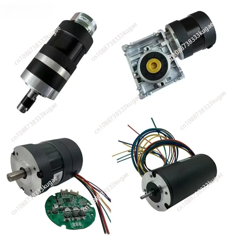 Full series DC brushless motor 12v-380v 36-110mm can be equipped with gear reducer brake encoder