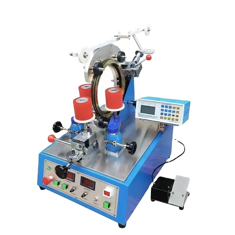 GWL-0119 Best selling Gear Type Toroidal Digital Transformer Winding Machine Easy To Operation With 0.7-2.5mm Wire Diameter