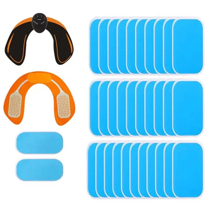 4*6cm EMS ABS Fitness Gel Pads  Muscle Stimulator Exerciser Replacement Gel Patch Fitness Accessories Training Massager Relax