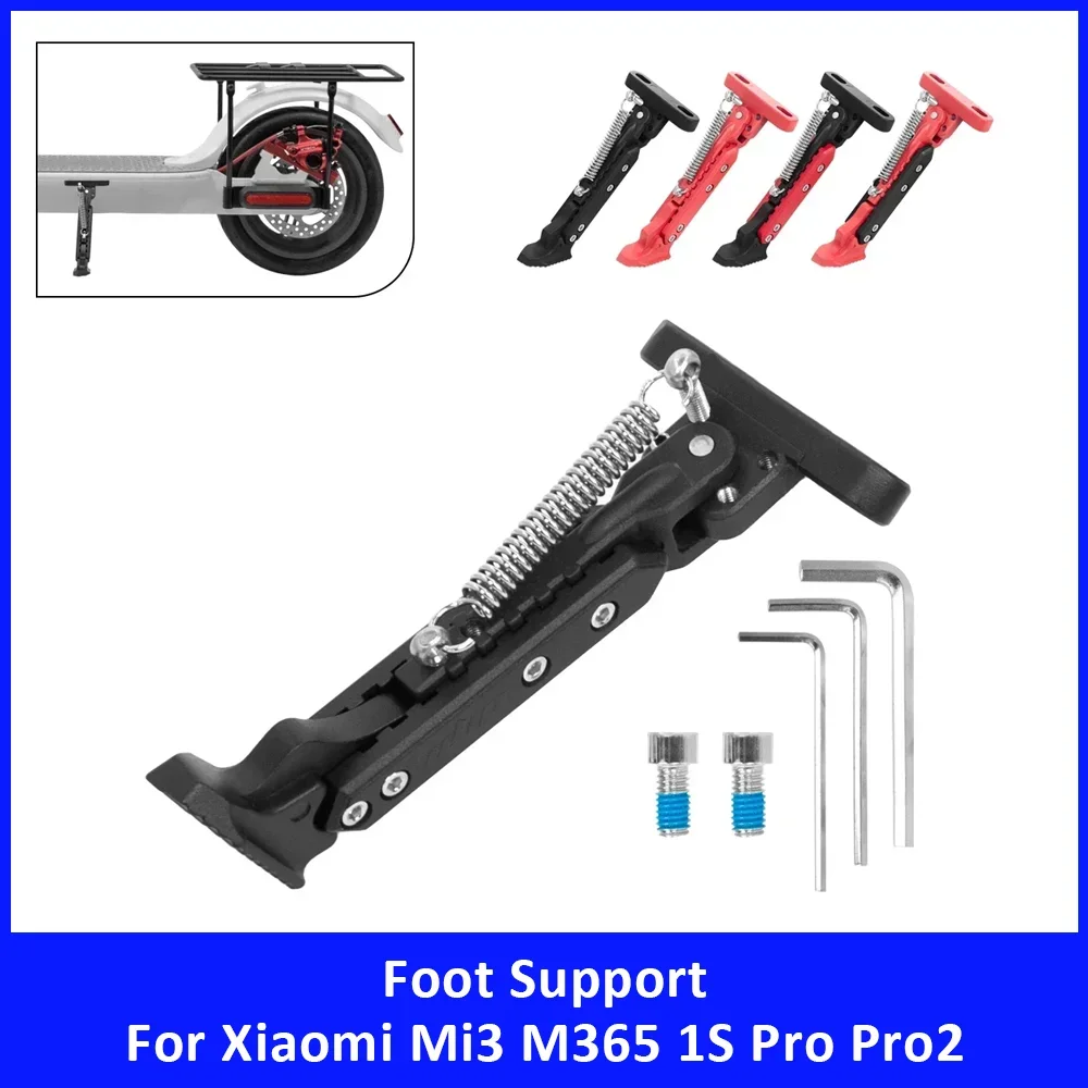 

Adjustable Aluminum Alloy Kickstand for Xiaomi M365 1S Pro Pro2 Mi3 Electric Scooter Accessories Foot Support Parking Bracket