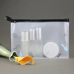 Da Viaggio IN PVC impermeabile Organizzatore Cosmetico Del Sacchetto Portatile Spazzolino Da Denti Scatola di Borsa Da Toilette di Lavaggio Necessario Bellezza Make Up Caso di Trucco Del Sacchetto