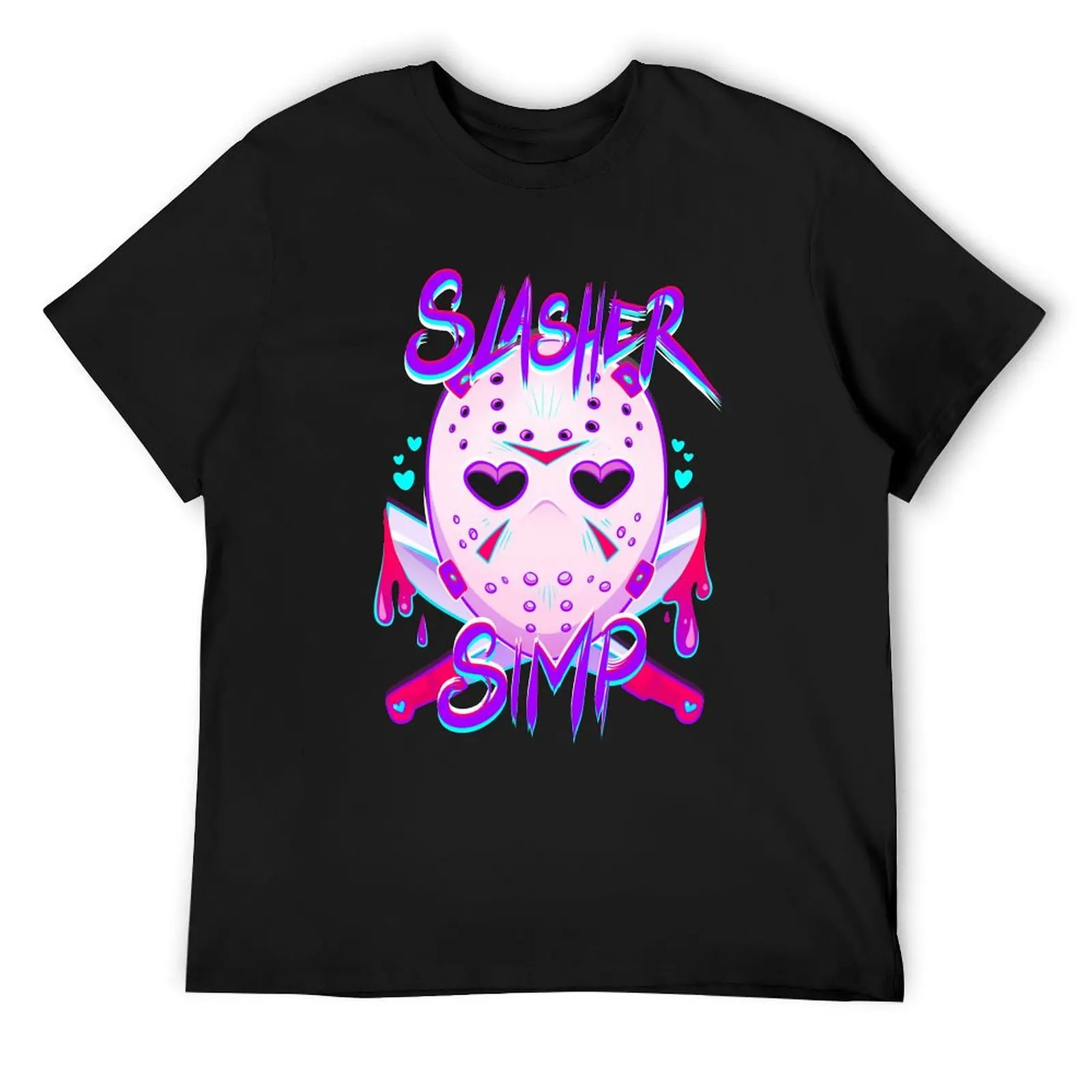 Slasher Simp T-Shirt tees blue archive sports fans t shirt men