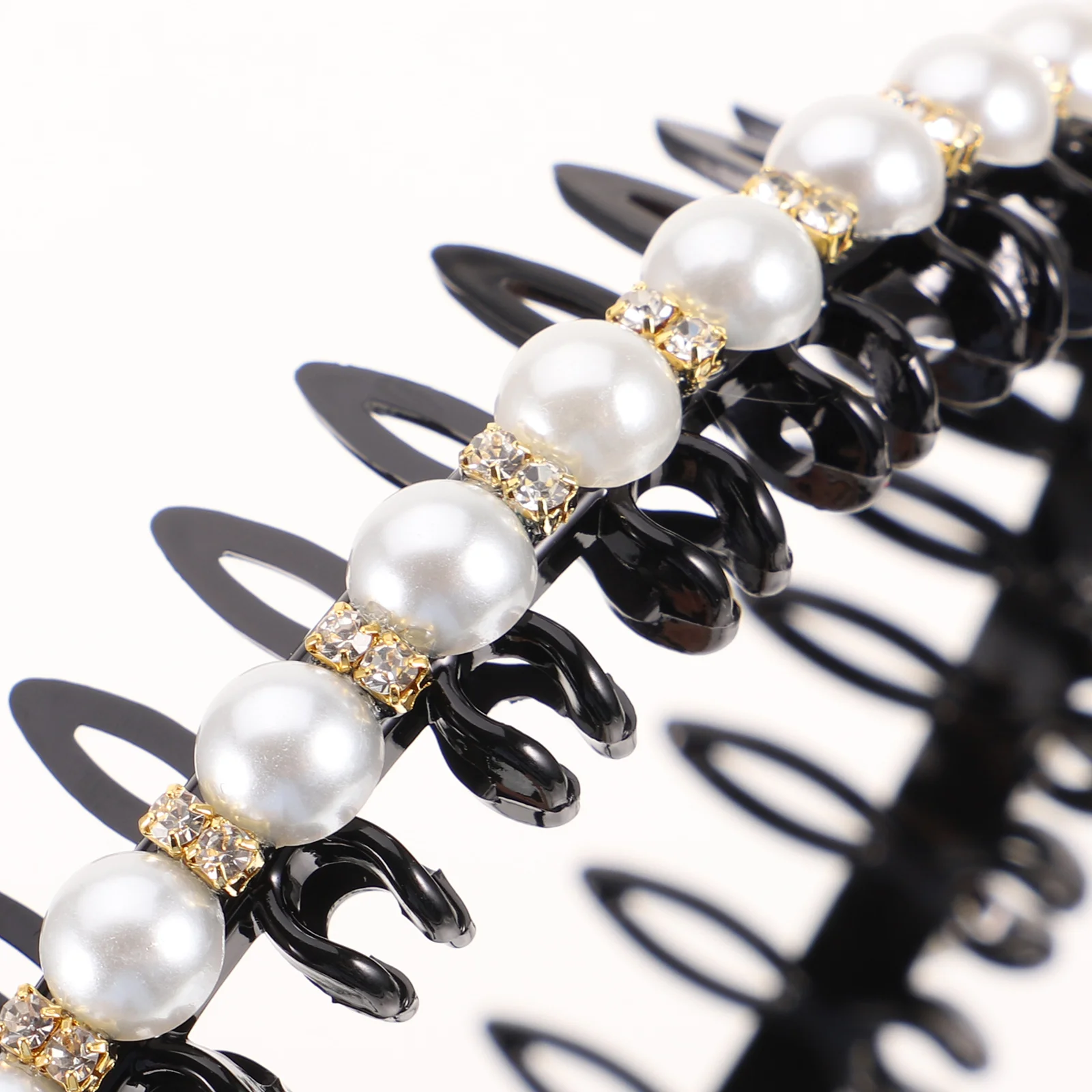 

Hair Clip Pearl Hairpin Party Accessories for Women Rhinestones Bride