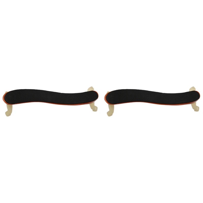 

2X Professional Maple Wood Violin Shoulder Rest Adjustable 3/4 4/4 Size