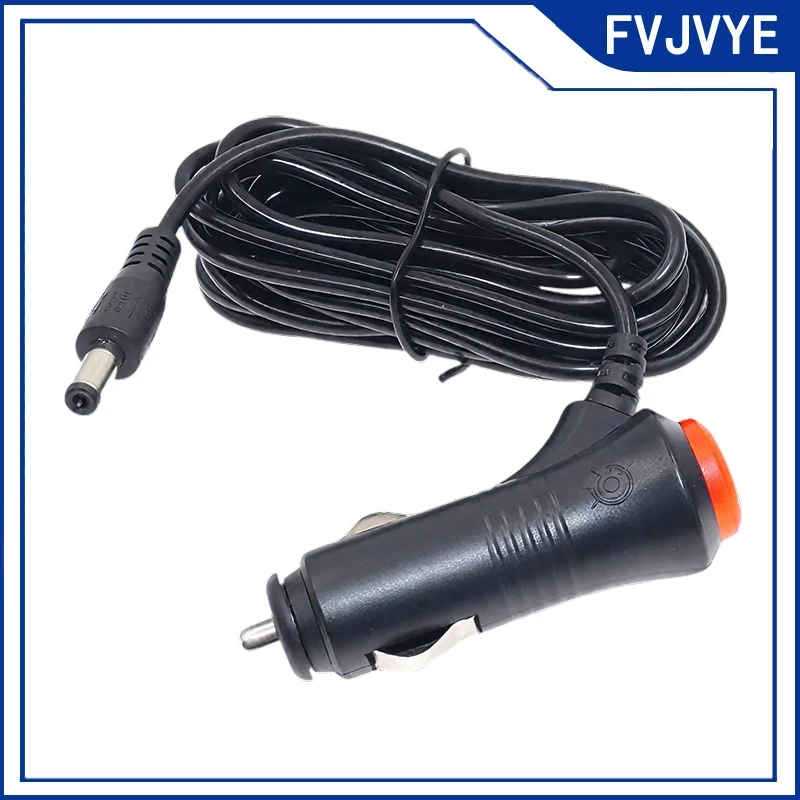 DC 5.5*2.1 Car Cigarette Lighter Socket DC 12V Converter Power Supply Charger Adapter Mal Ecable Extension Cable Plug Power A2