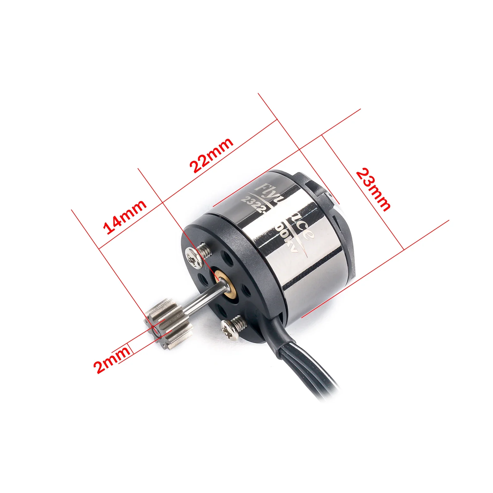 

PYFORE 45A ESC 2322 3500KV Бесщеточный двигатель с внешним ротором для MN99S MN168 MN82 MN78 1/12 RC Crawler Обновление аксессуаров