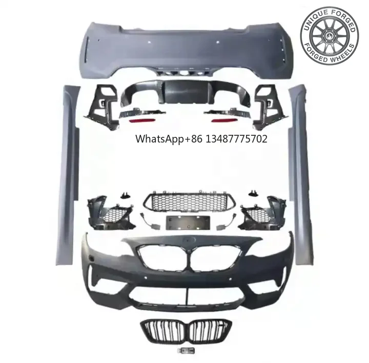 New style Body Kit for BMW 2 Series F22 F23 Upgrade to M2 CS Body Kit F20 Modified F87 M2C Conversion Kit Front Rear Bumper Asse