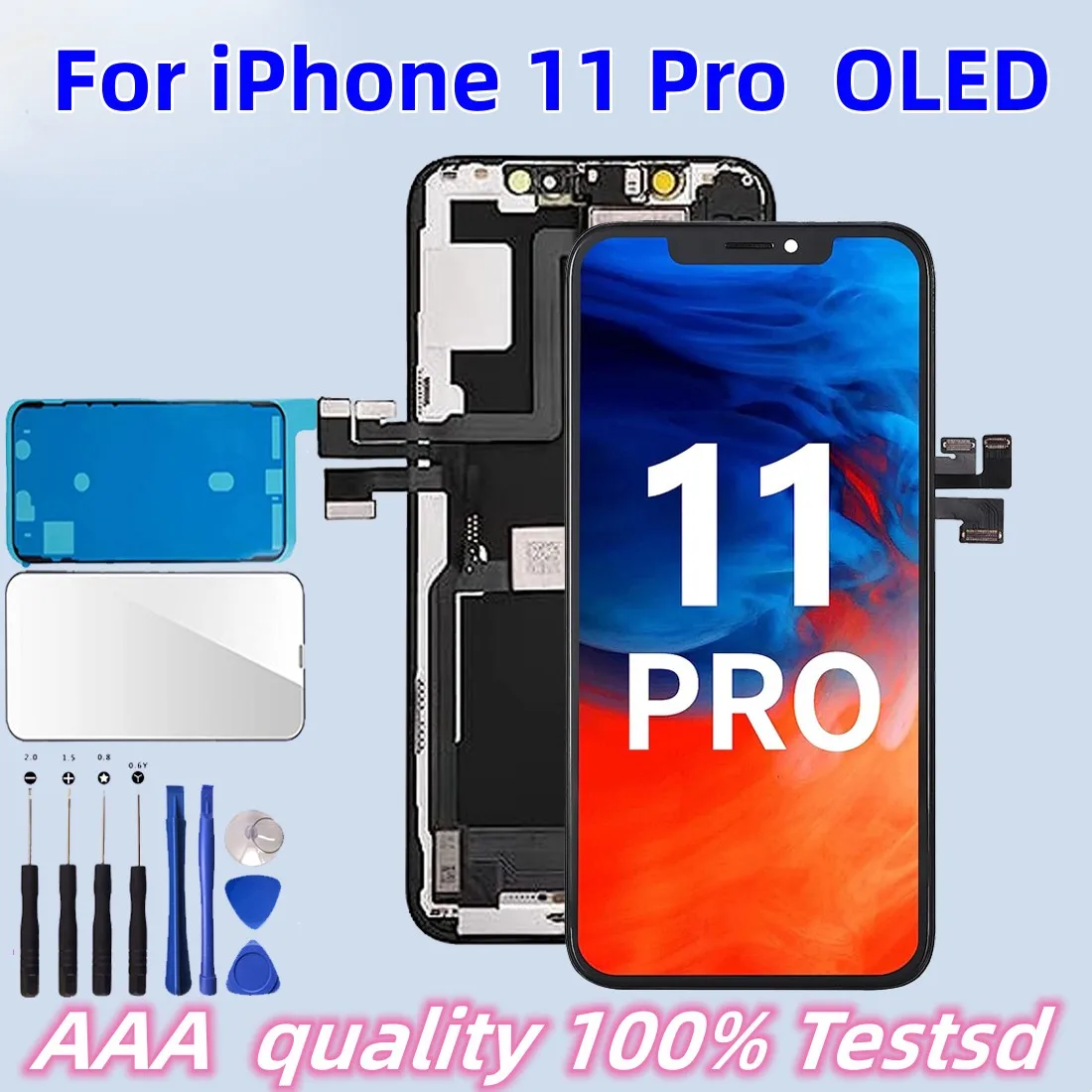 

Дисплей AAAA +++ для iPhone X XR 11pro 11pro MAX, ЖК-дисплей с 3D сенсорным экраном, цифровой дигитайзер в сборе, замена для дисплея 11 Pro, 11 Pro Max