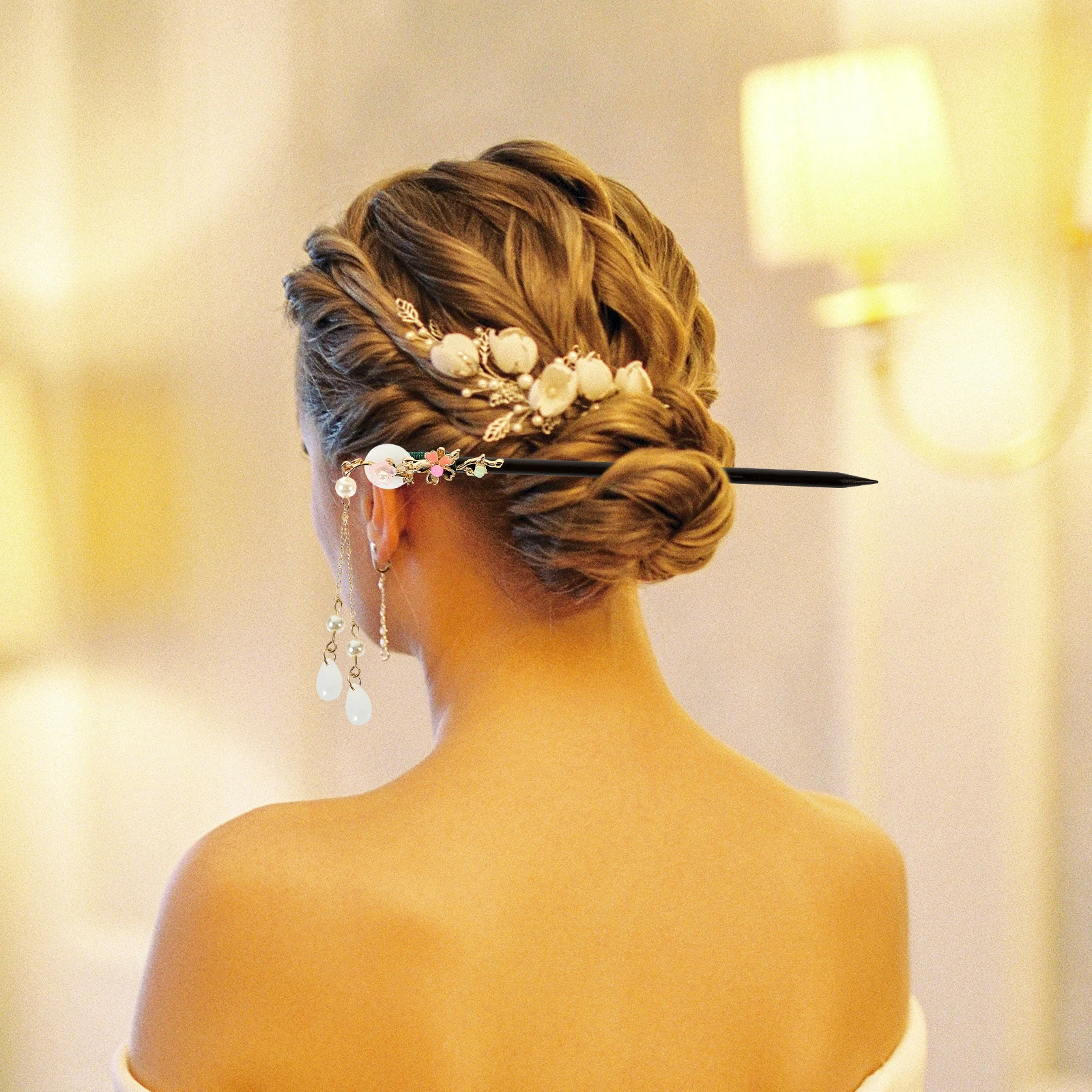

Wooden Hairpin Accessories Ancient Style Japanese-style Vintage Stick Chopstick Chinese Retro Hairpins Women's