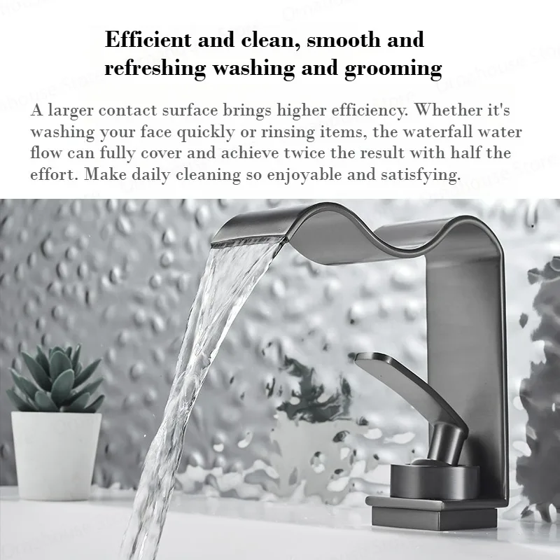 حوض صنبور فاخر نحى الذهب بالوعة الحمام صنبور سطح الخيالة الساخن الباردة النحاس 1 حفرة صنبور المياه مغسلة الغرور الصنابير #3