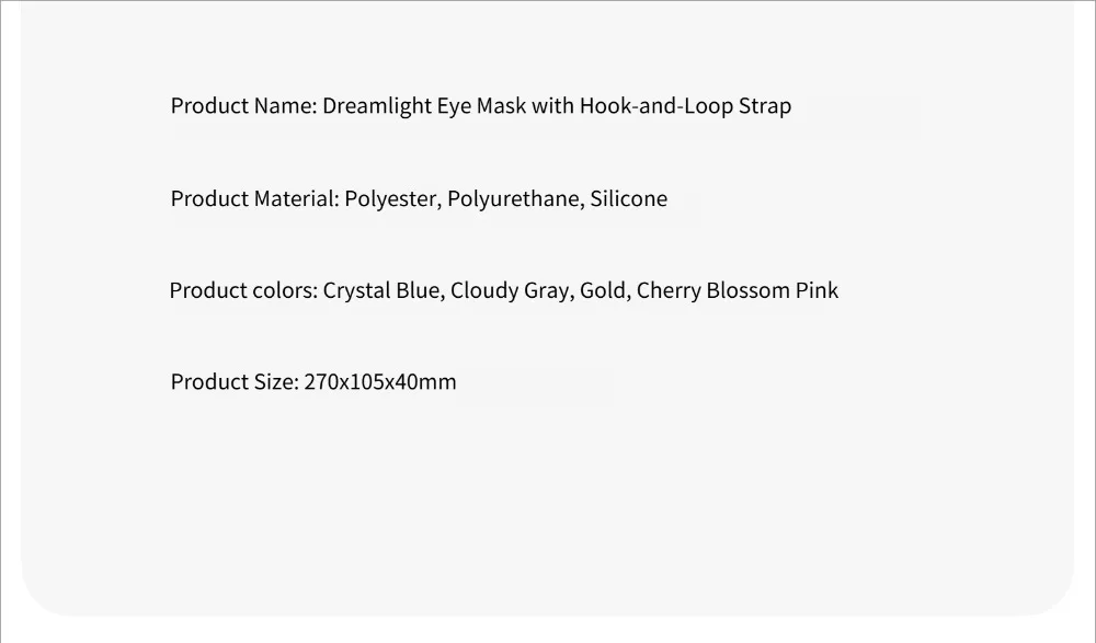 Neue Dreamlight 4S Pro Memory Foam Augenmaske mit Vollschattierung für Entspannung und Schlaf, Lichtblockierend für Besseren Schlaf, Weiche Augenmaske aus Reiner Seide – Detail 36