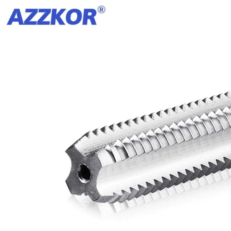 AZZKOR HSS Hand Tap Tapping Set Stainless Steel Tapping Bit Thread Manual Tapping Wrench M3 M4 M5 M6 M8 M10