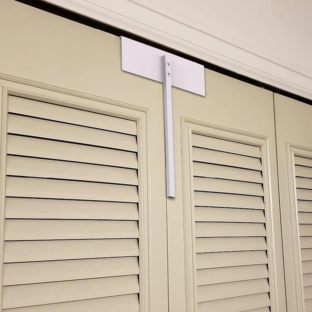 

Bifold Door Portable Double Door Lock Closet Safety Locks for Folding Doors Pantry Security Double Wardrobe Hardware