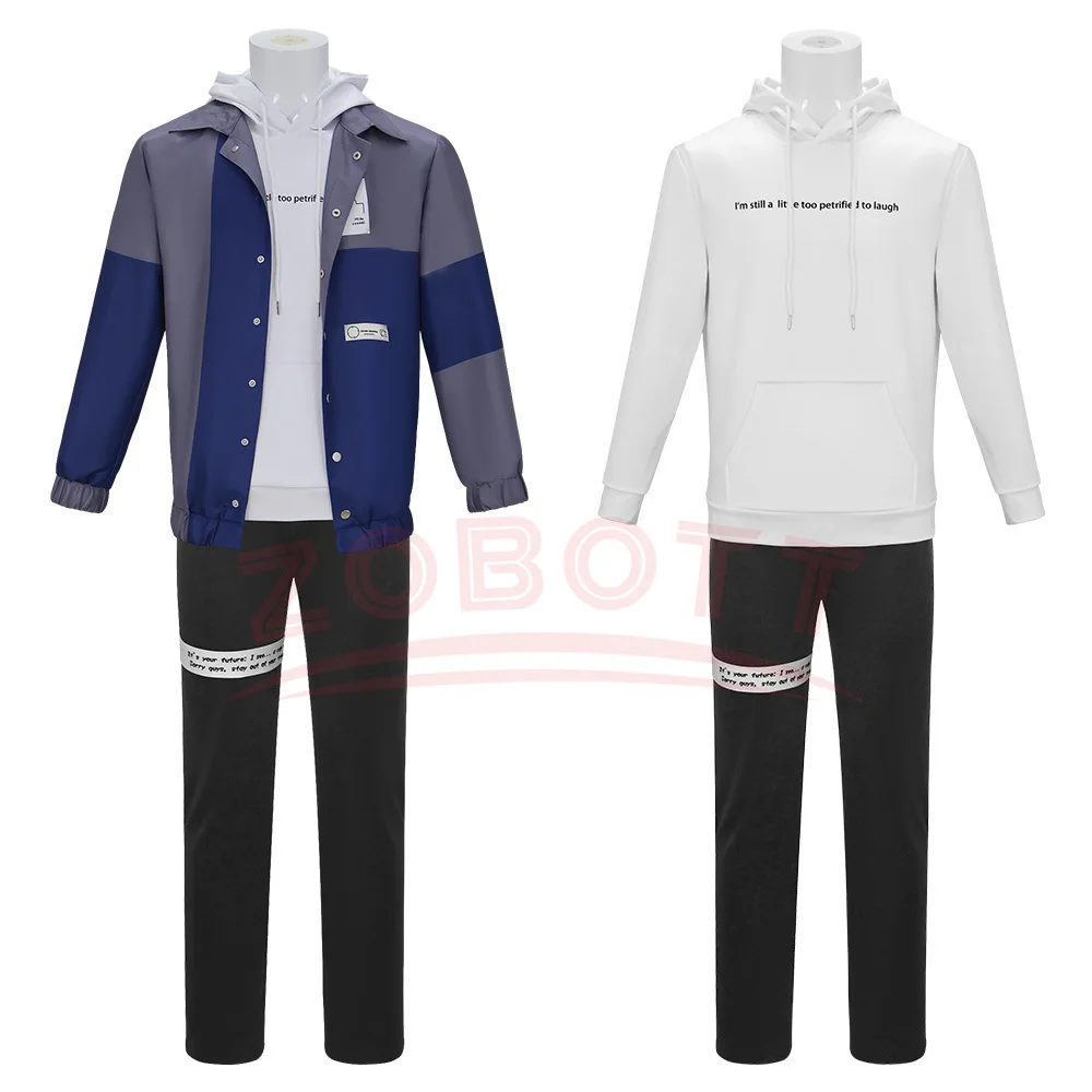 

Sumino Takumi Cosplay The Hundred Line -Last Defense Academy- Costume Hoodie Jacket Pants Uniform Halloween Menwomen Casual Suit