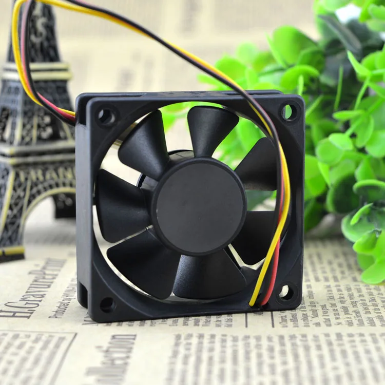 ORIGINAL KDE1206PKV2 12V 1.1W 6CM 6020 3 FIOS VENTILADOR