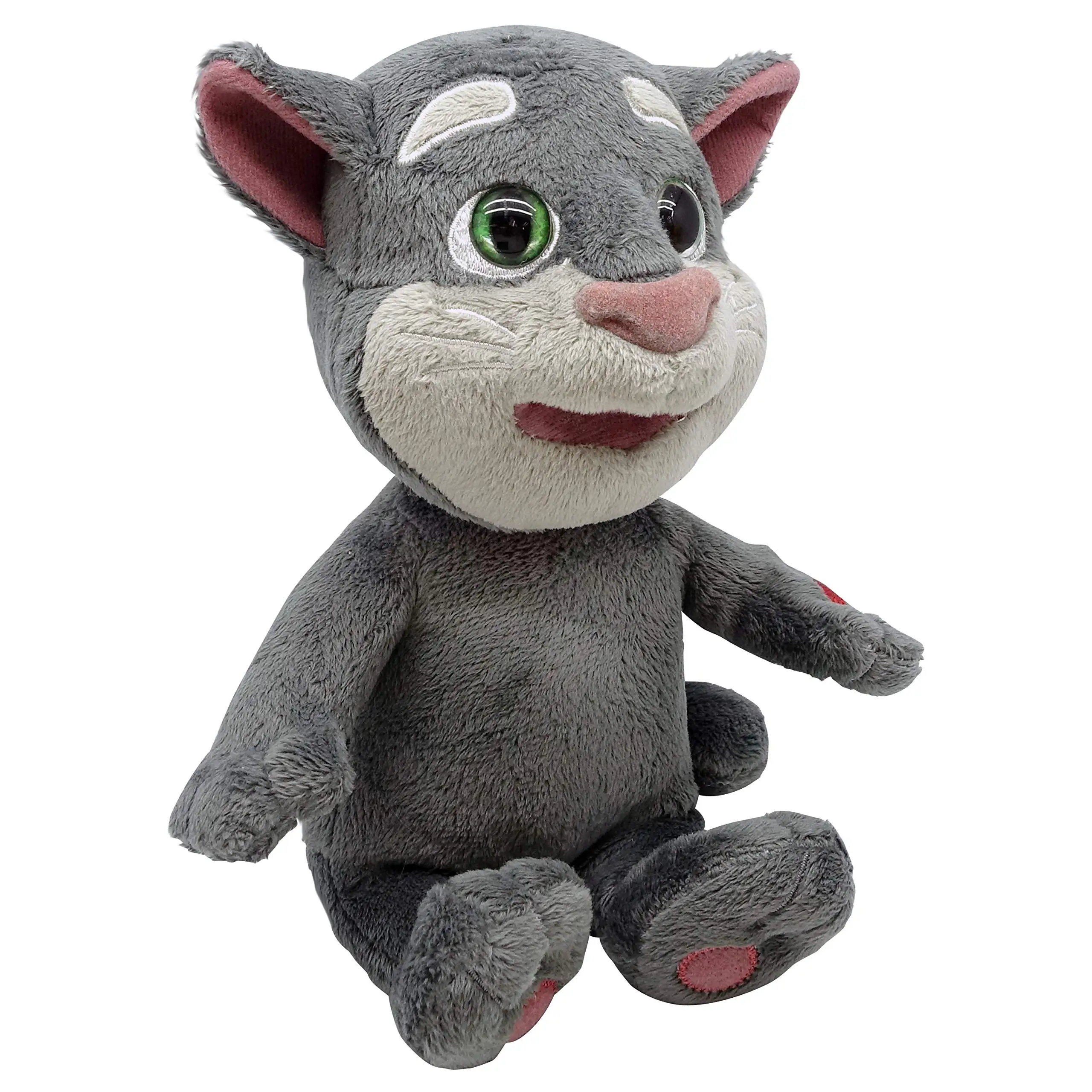 Talking TOM Talk Back Cat Electronic Interactive Soft Plush Toys Talking Pet Cat Toys Fun Interactive Toys Kids Birthday Gifts