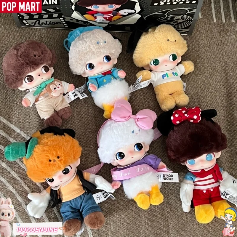 

POPMART Dimoo World X Disney Series Blind Box Genuine Toys Kawaii Anime Action Figure Caixa Caja Surprise Mystery Box Girl Gift