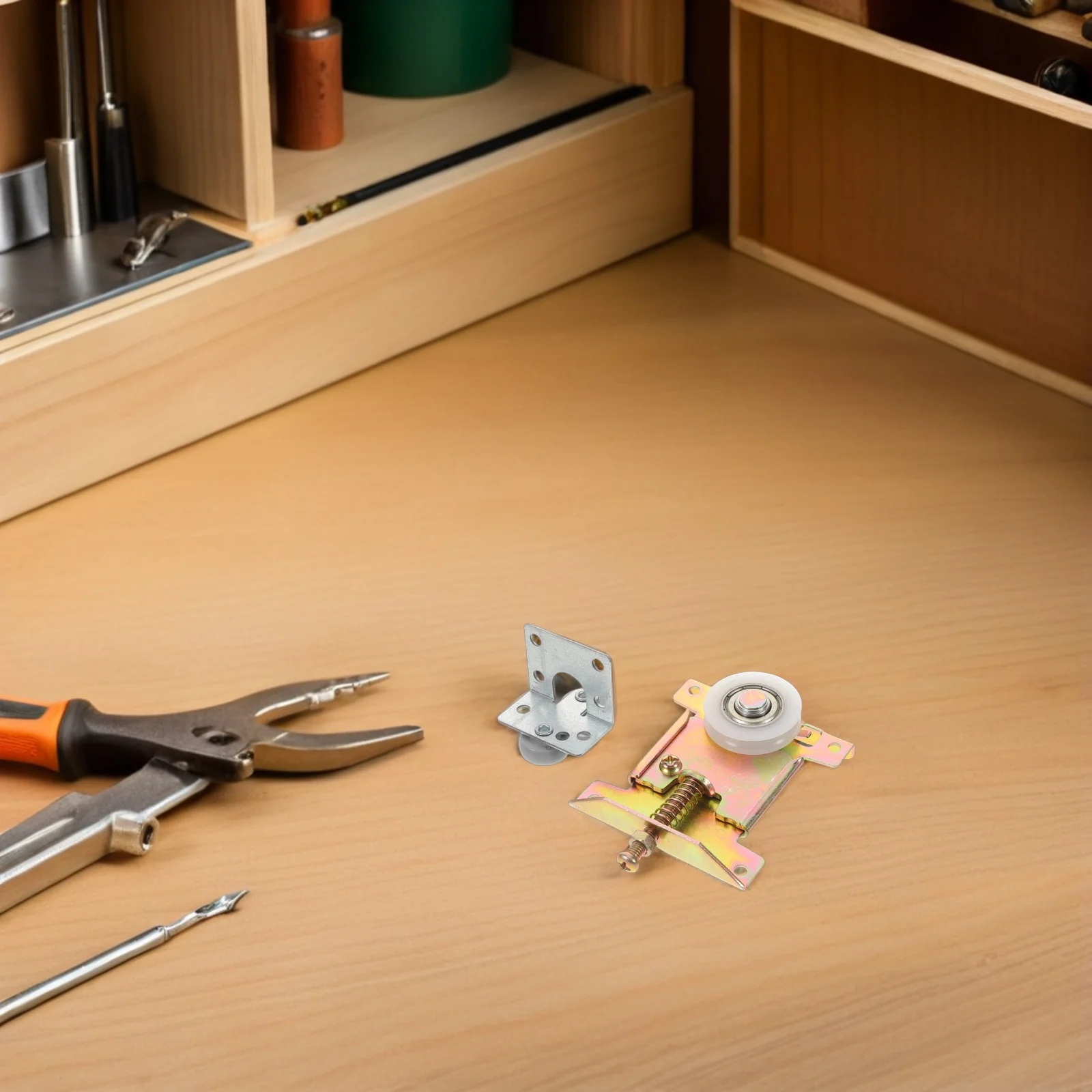 

Комплект роликов для раздвижных дверей шкафа, прецизионные подшипники, плавное бесшумное движение, сменные колесики для гардероба