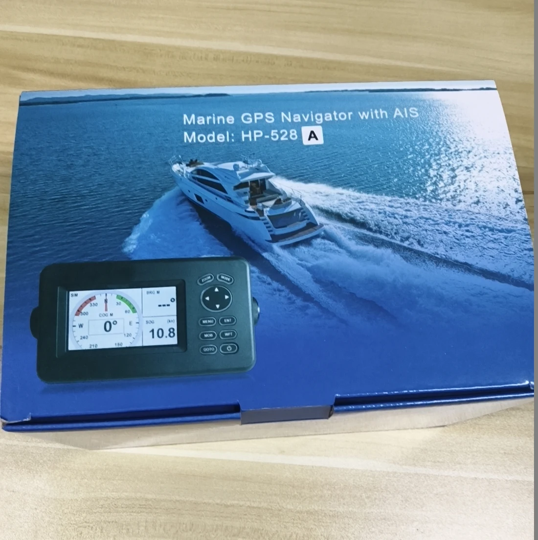 Marine GPS Navigator HP-528A Chart Plotter Built-in Class B+ AIS Transponder Combo
