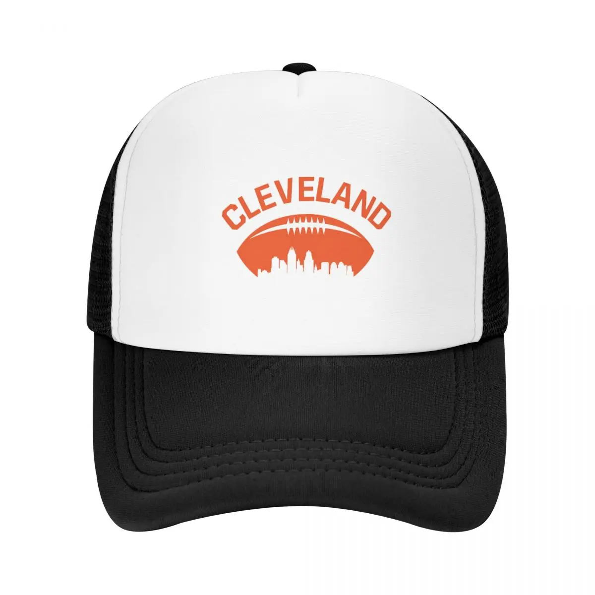 Cleveland Cap Fashion Casual Mesh Baseball Caps Adjustable Hat Hip Hop Summer Unisex Baseball Hats Polychromatic