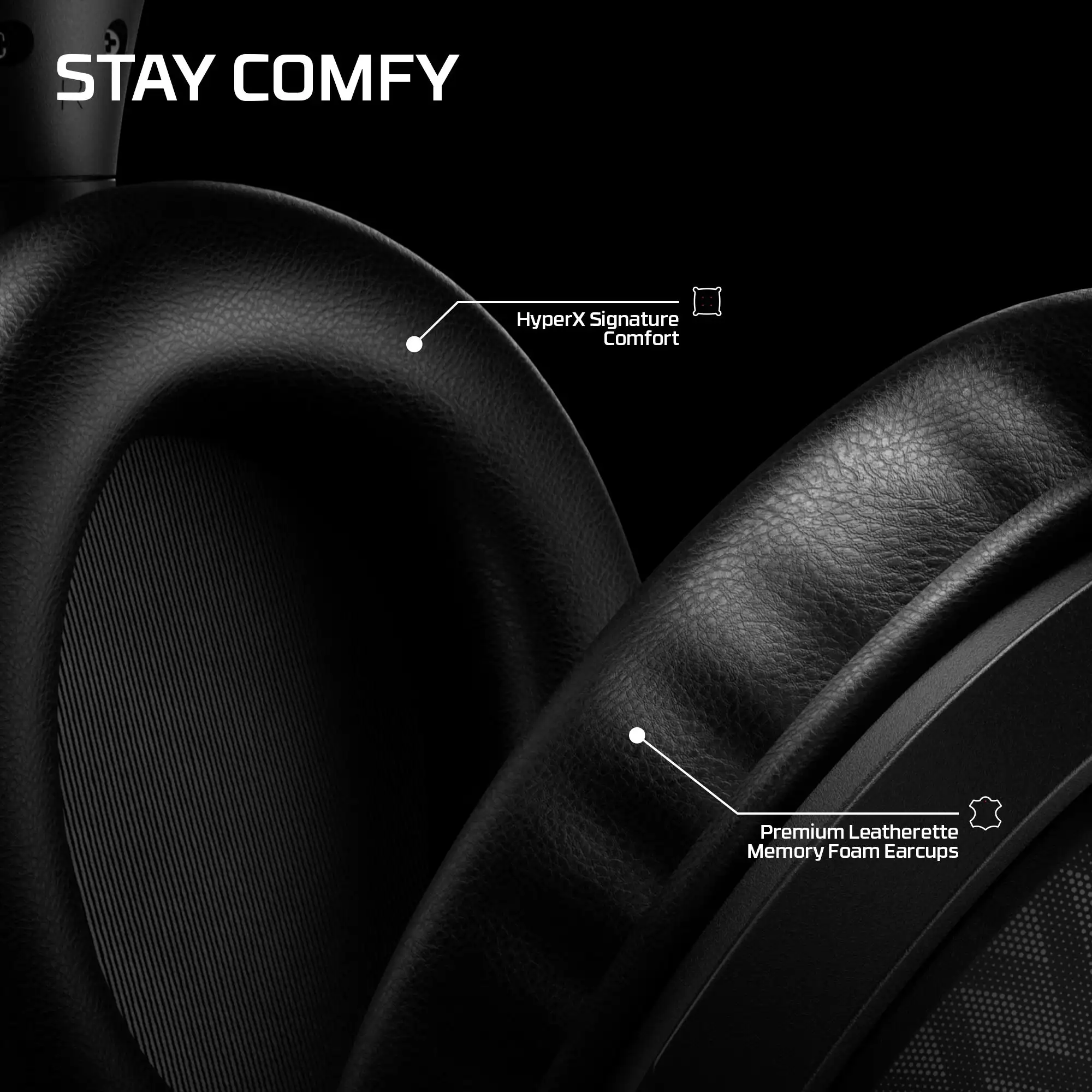 HyperX Cloud Stinger 3 – Gaming Headset  Wired esports gaming headphones with ergonomic tuning, clear voice communication, sturd