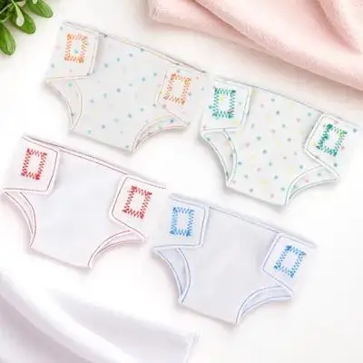 

Набор из 4 мини-трусиков с регулируемыми ремешками для многоразового использования, аксессуар для ролевых игр, подарок для детей