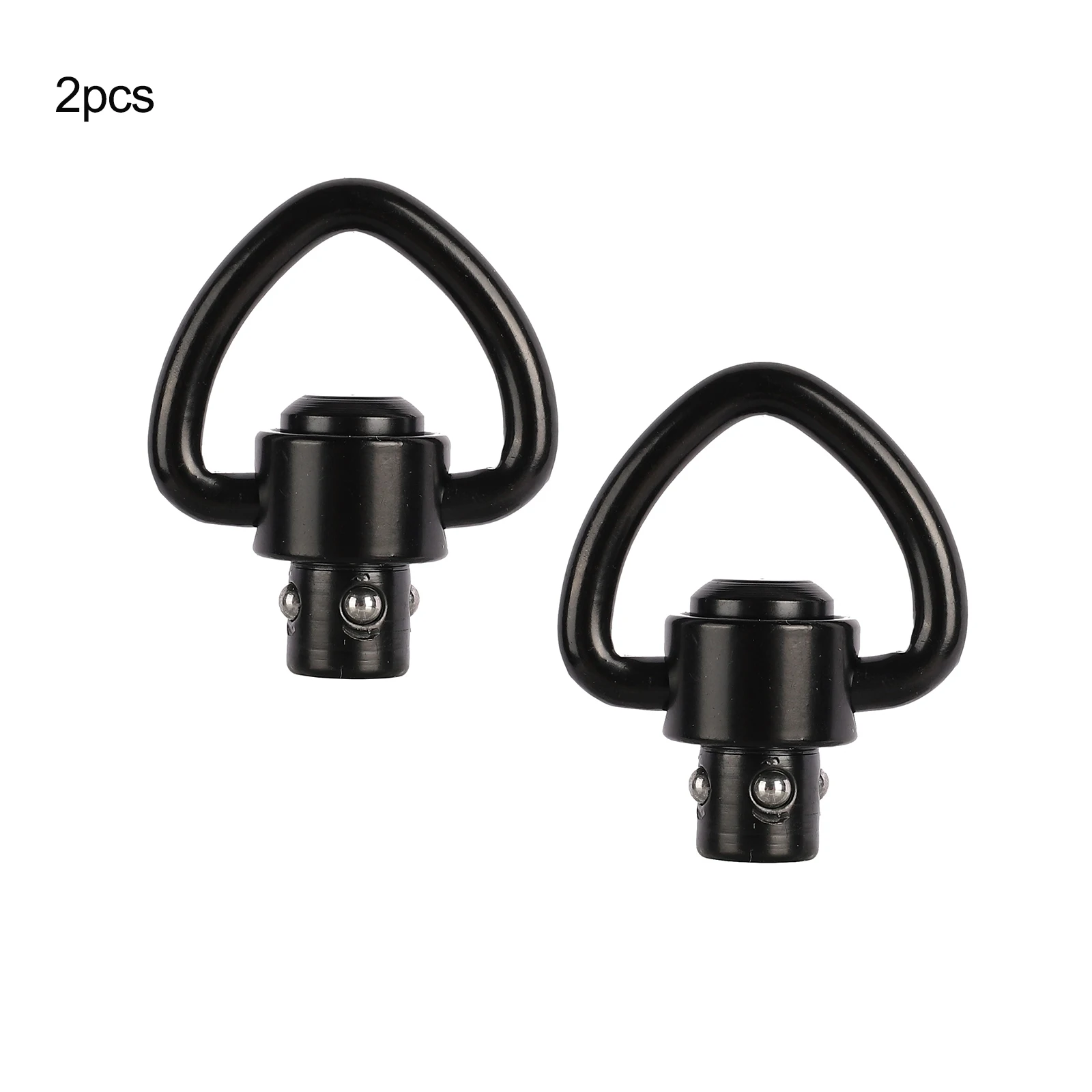 2PCS Rifle Push Button QD Release Sling Swivel Mount Ring with a Sling Swivel Mount Rifle Hunting Accessories