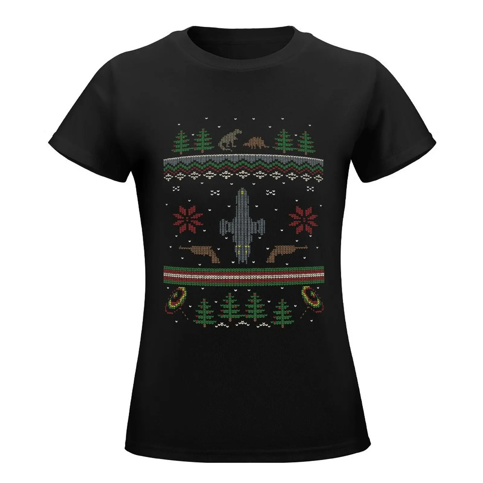 Ugly Firefly Christmas Sweater T-Shirt hippie clothes female Female clothing t shirts for Women graphic