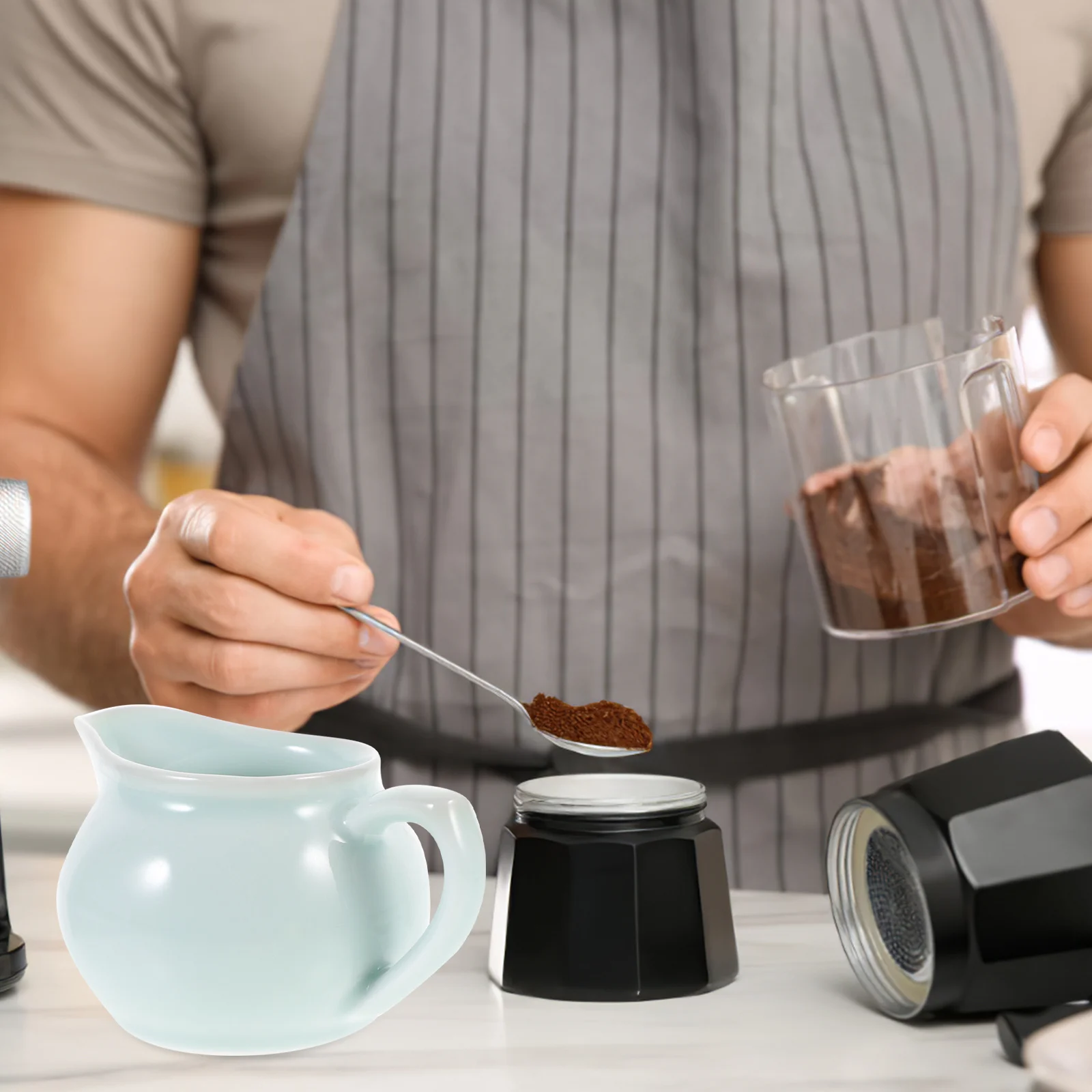 

Milk Sauce Jug Gravy Boat Cream Pitchers Syrup Containers Ceramic Seasoning Coffee