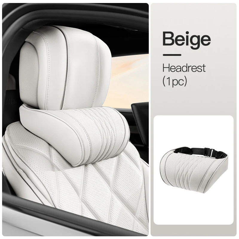 New Car Headrest Seat Neck Support Soft Comfortable Car Neck Pillow For Geely Okavango Azkarra Coolray Geometry E Emegrand Monja
