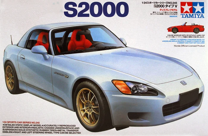 TAMIYA 1:24 S2000 24245 Limited Edition Static Assembly Model Kit Toys Gift