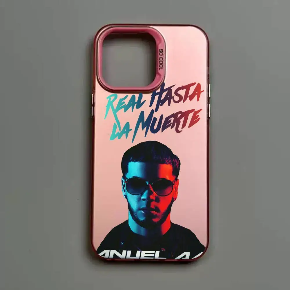 เคสโทรศัพท์ Anuel AA แร็ปเปอร์ สำหรับ iPhone 17 16 15 14 13 12 11 Pro MAX แบบด้าน กันกระแทก ป้องกันการตก