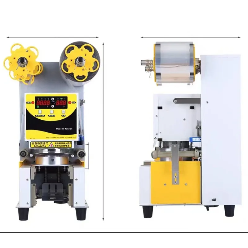 High Quality Sealing Machine Milk Tea Coffee Cup Automatic Sealing Machine Plastic Bag Sealing Machine Labels in Plastic Bag