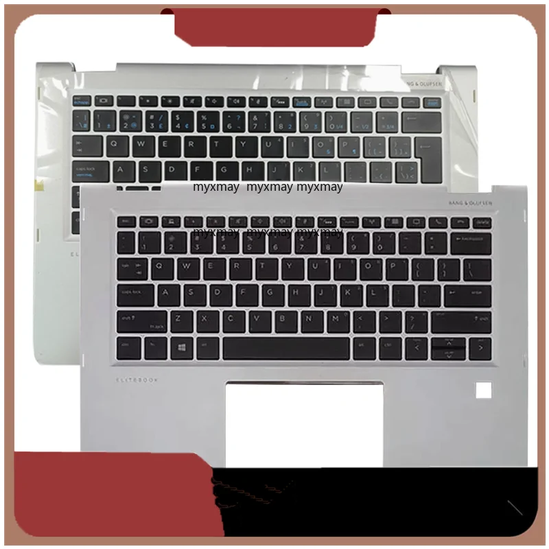 

New For HP EliteBook X360 1030 G2 Laptop Original with US/CA Backlight Keyboard Palmrest Upper Cover Computer Accessories Case