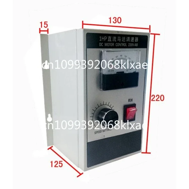 1HP DC motor governor AC220V input DC220V output speed range 0-1800 rpm universal type