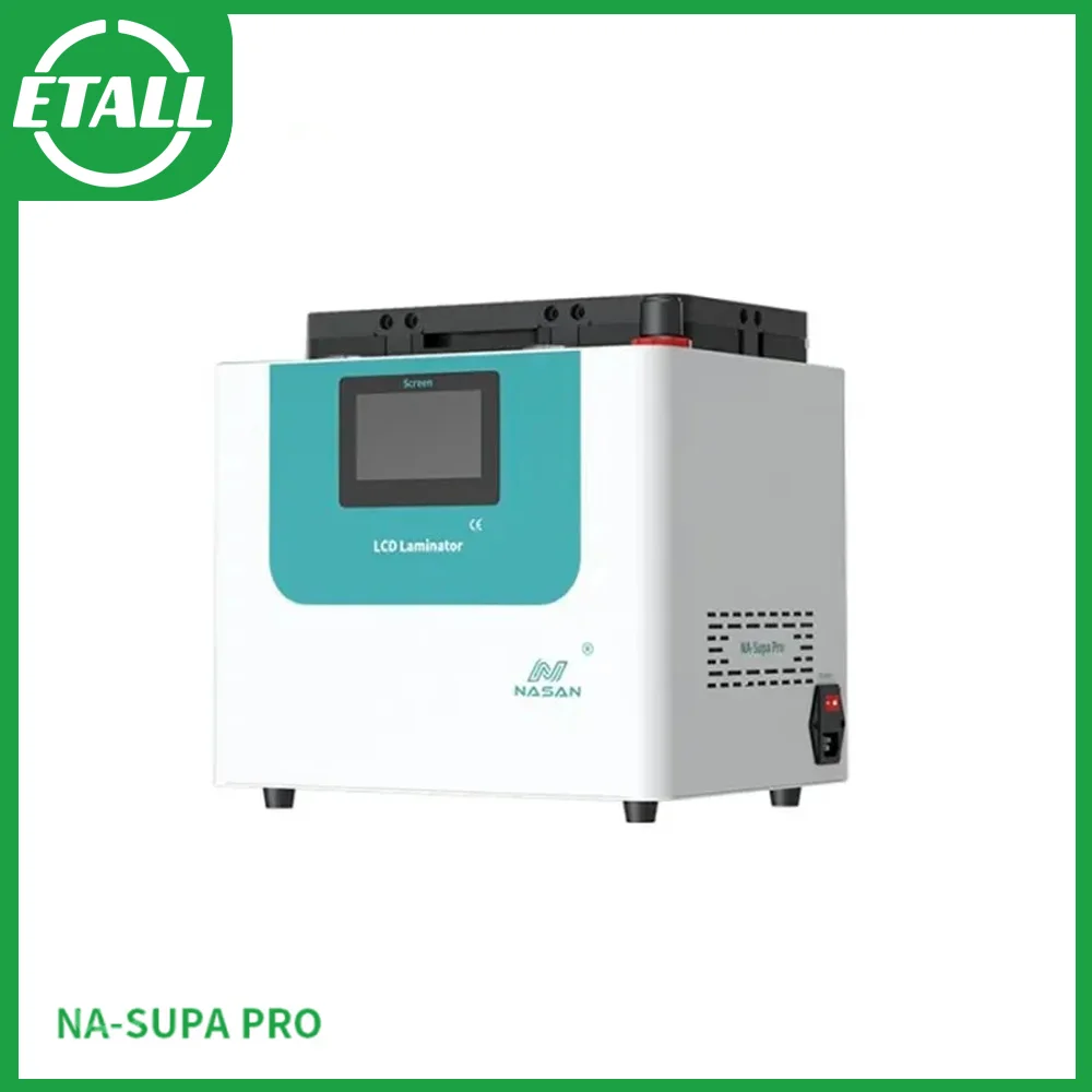 NA-SUPA PRO Vacuum Laminate And Bubble Remove Machine Built in pump Support Flat Curved Screen For 7 Inch Phone Repair Machine