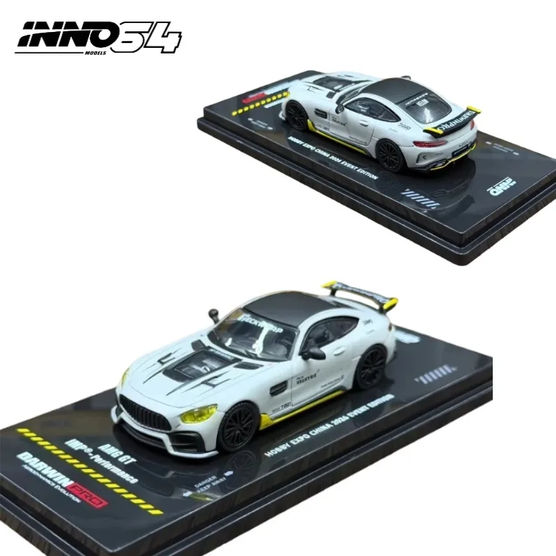 

HEC INNO 1:64 AMG GT DARWINPRO Cast Alloy Car Model, Boys' Holiday Gift Toy, Adult Collection Decoration Item.