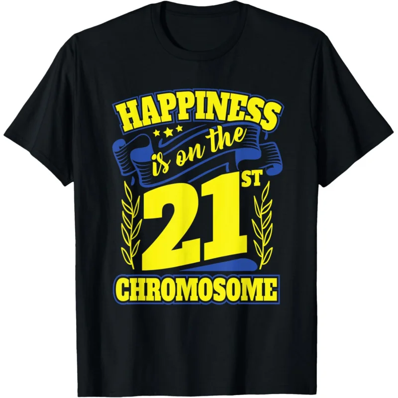 Chromosome T21 World Down Syndrome Awareness Day T-Shirt