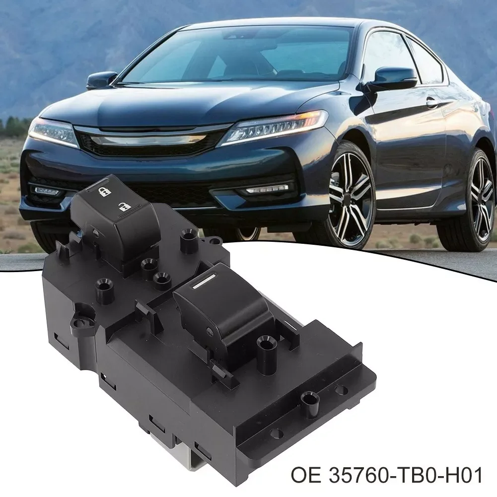 

New Power Window Switch Front Passenger Side For 08-13 Honda Accord Odyssey Elysion Power Window 35760TB0A11 35760-TB0-H01