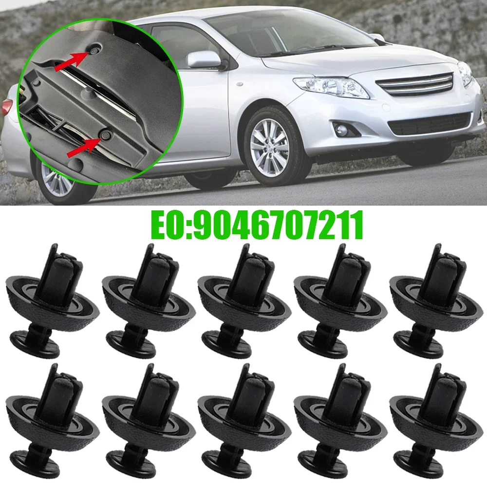 10Pcs Car Panel Fastener Bumper Mud Flaps Cover Clips For Lexus IS XE20 2005 2006 2007 2008 2009 2010 2011 2012 2013 new