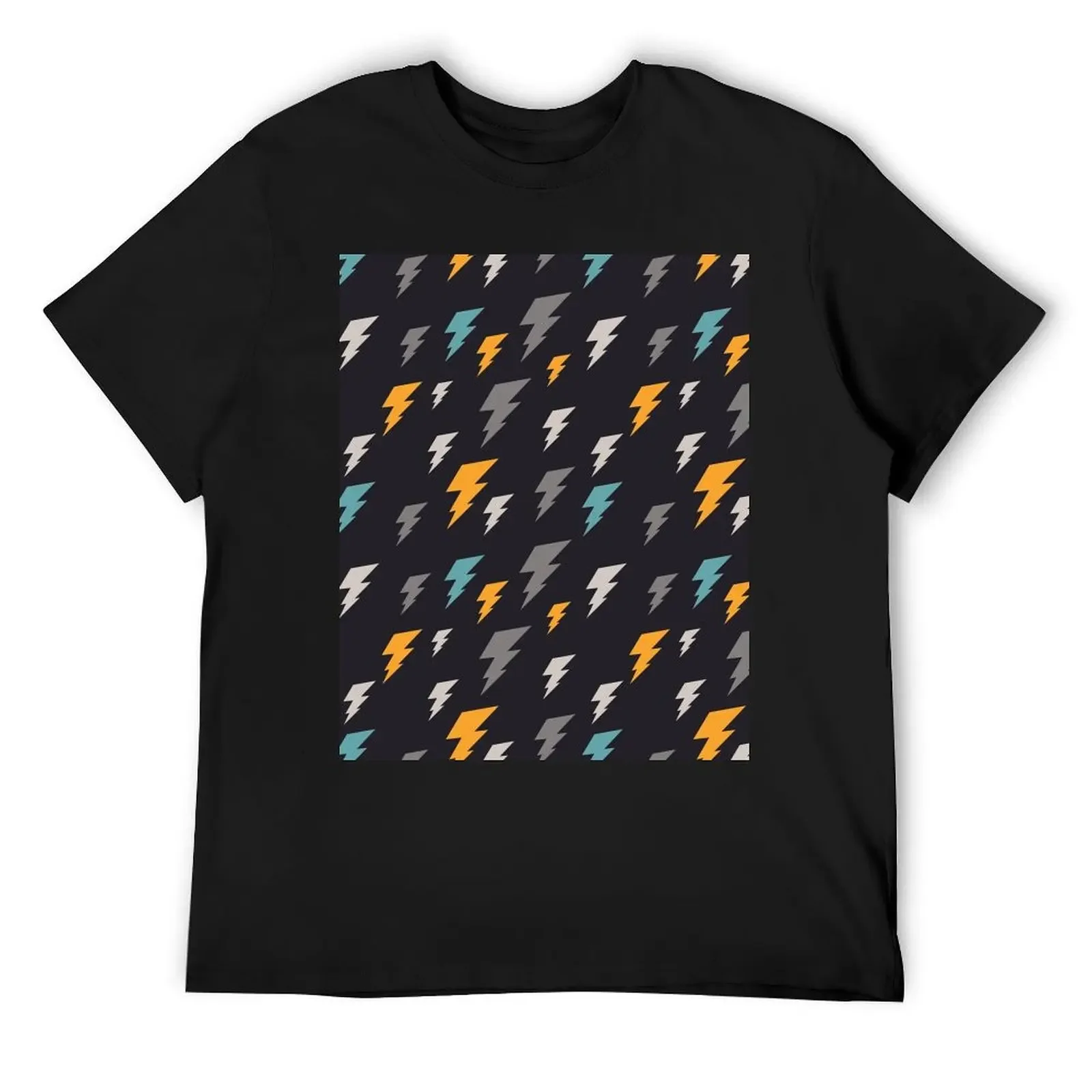 Lightning Bolts T-Shirt Aesthetic clothing for a boy mens big and tall t shirts