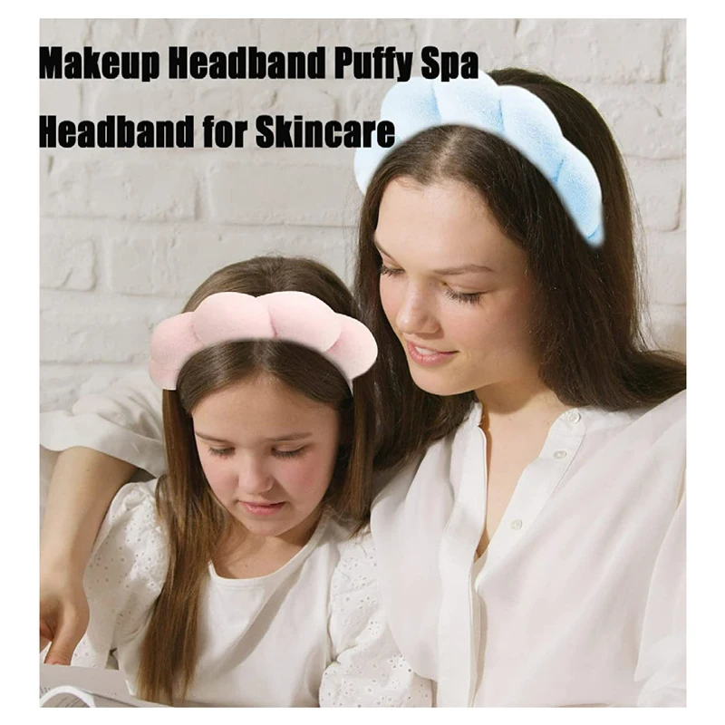 New Fashion Sponge Headband For Women Hair Accessories Multifunction Head Band For Face Washing Makeup Removal Shower Hair Band image 6