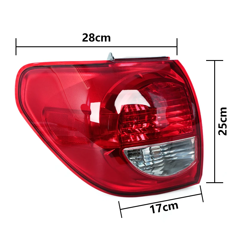 Tail Light For Toyota Sequoia 2008-2017 Turn Signal Light Rear Brake Lamp Turn Signal Without light bulb 815600C080 815500C080