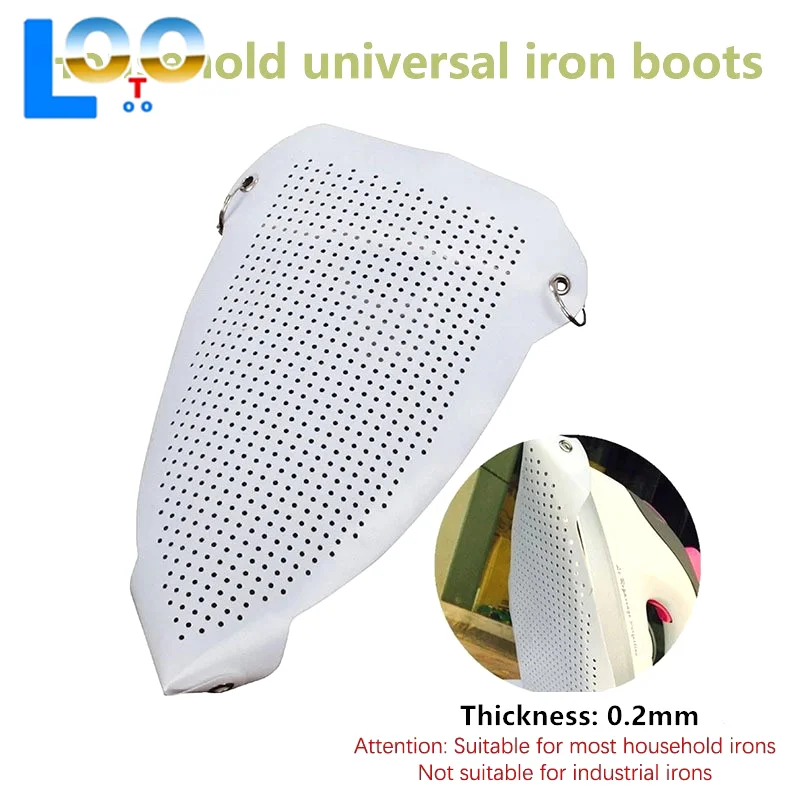 Universal Ironing Boards Iron Shoe Cover PTFE Heat Resistance Cloth Protector Iron Soleplate Garment Iron Cover Accessories
