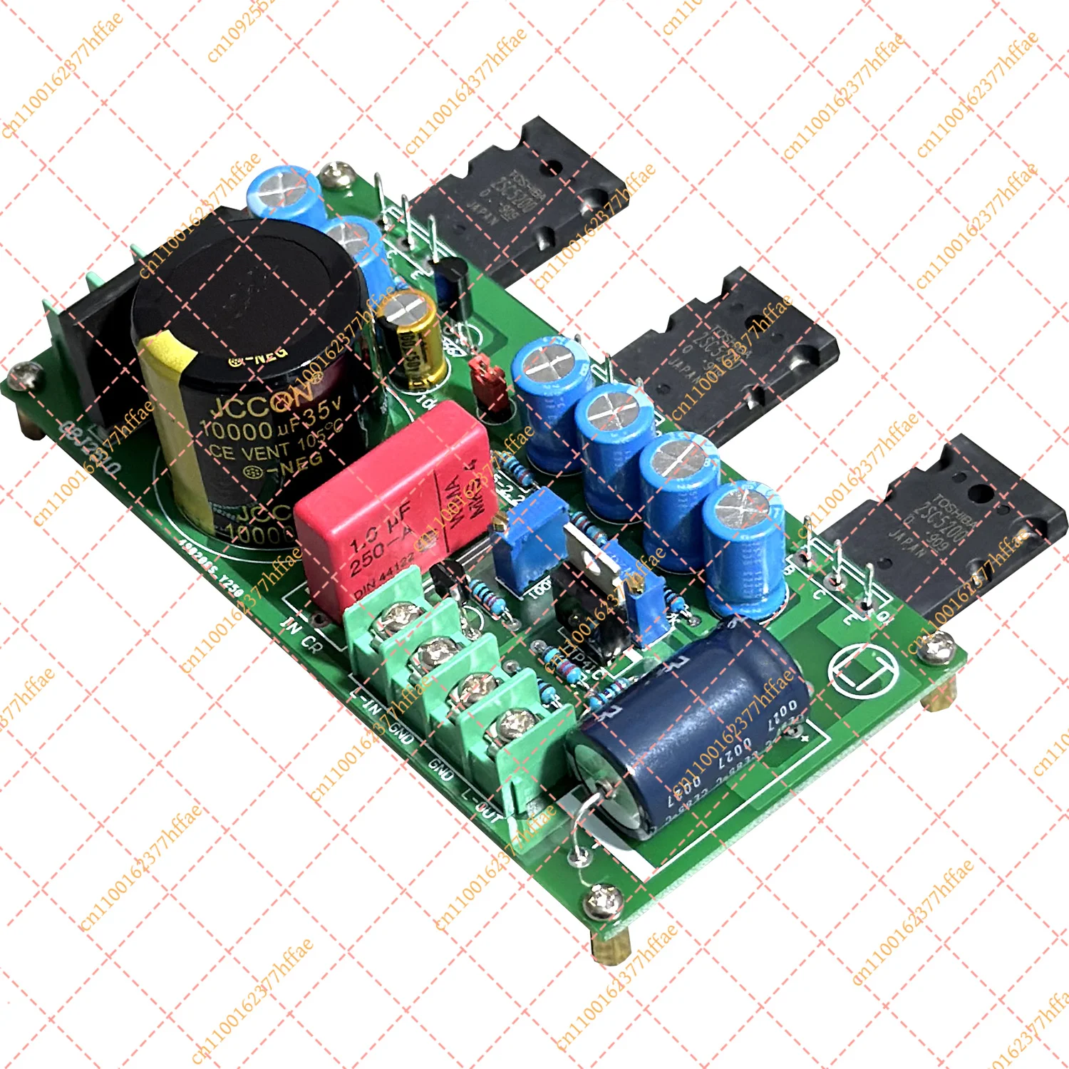 JY 1969 Pure Class A Amplifier with Electronic Filter Mirror Symmetric 3 Tube Reinforced Edition Kit