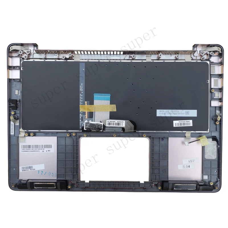 SSS+ US Pink gold Palmrest backlit keyboard for Asus UX310U UX310UA UX310UQ UX310UF