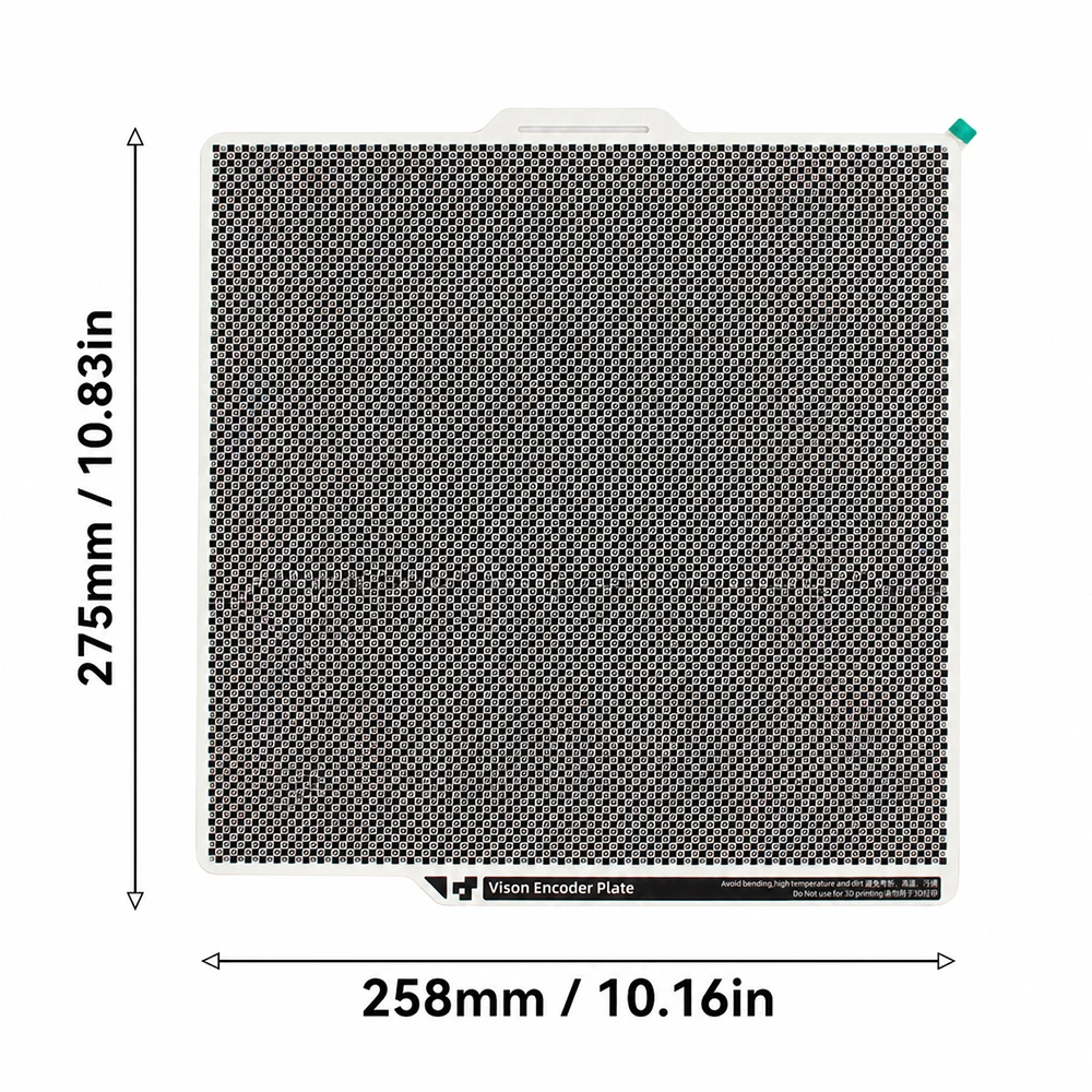Für Bambu X2D Vision Encoder-Platte: Erhöht die Genauigkeit, Vorteilhafte Schnellkalibrierung für Präzision beim Bambu X2D 3D-Drucker – Detail 8