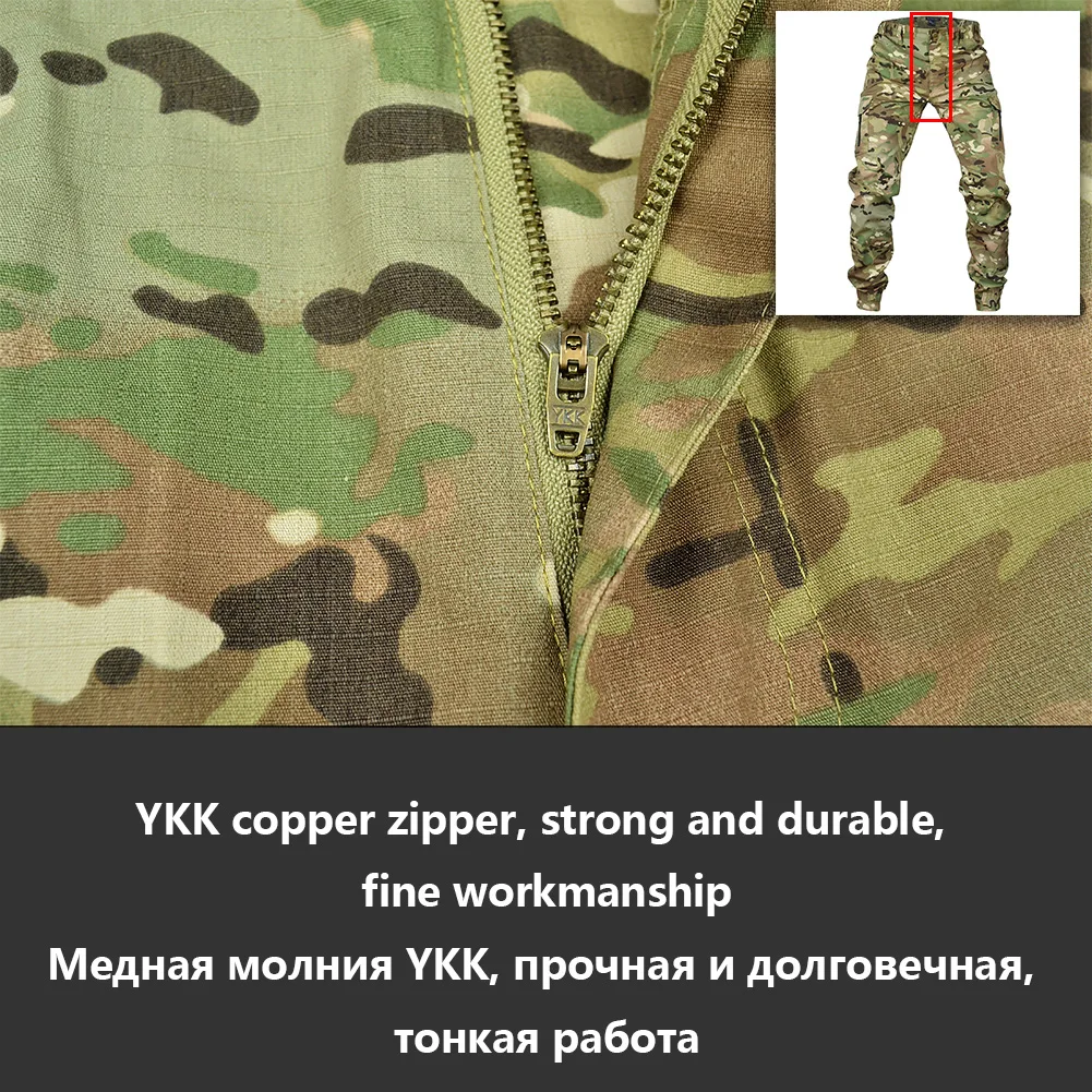 Mege Tactical Joggers Outdoor Ripstop Cargo Pants Odzież robocza Lekkie spodnie turystyczne Męska odzież uliczna